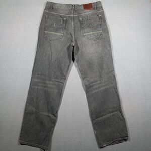 Lifted Research Group Pants Mens 34 Jeans Denim Vintage Y2K Distressed Black